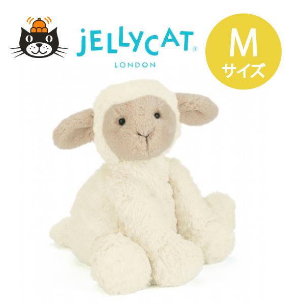 【jellycat ジェリーキャット】ファドルウードル ラムM