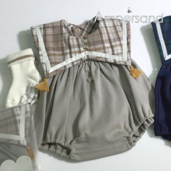 【ampersand】男の子ベビーギフトセット(キャメルベージュ)