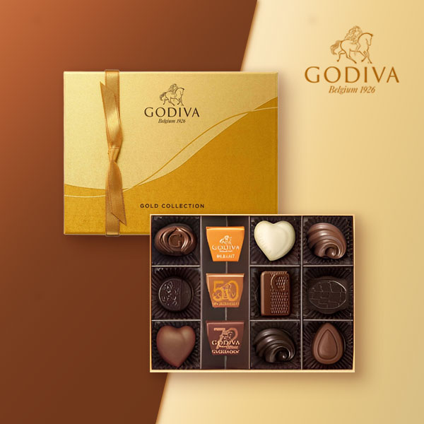 GODIVA クラシック ゴールドコレクション（12粒入）