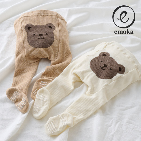 【emoka】くまタイツセット