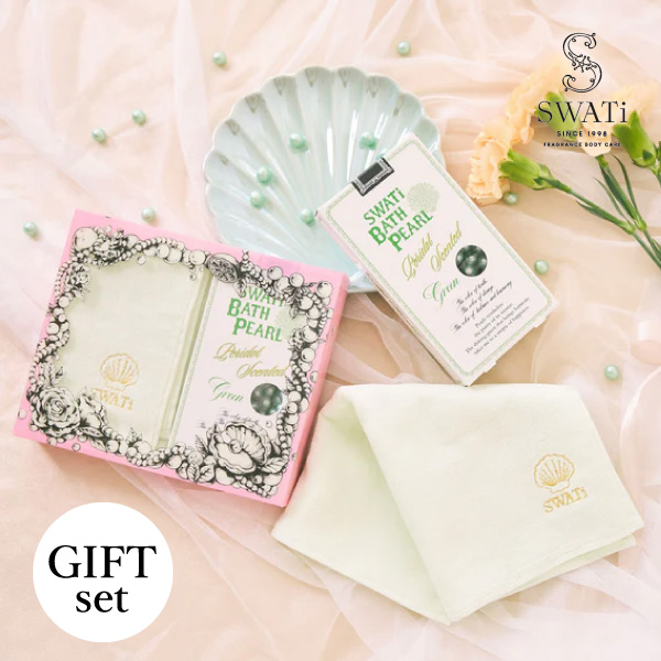 【Gift Collection】SWATi BATH PEARL＋ハンドタオル