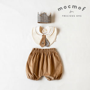 【mocmof モクモフ】男の子 おめかしギフトセット(ロイヤルベアベージュ)