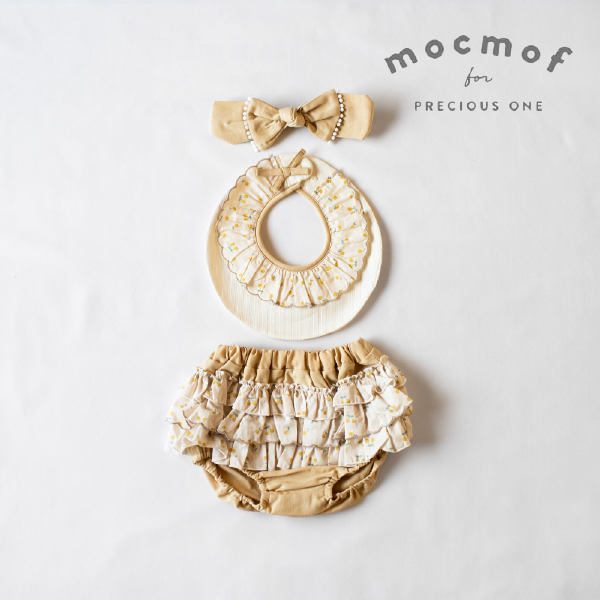【mocmof モクモフ】女の子 おめかしギフトセット(チェリーイエロー)