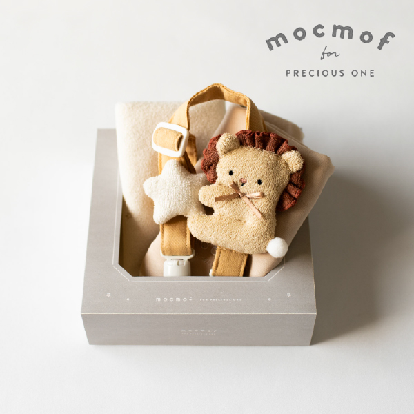 【mocmof モクモフ】ベビー マルチギフトセット(ライオン)