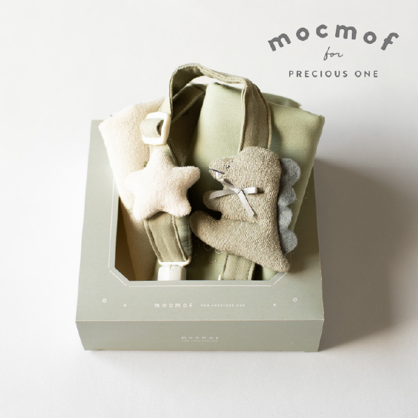 【mocmof モクモフ】ベビー マルチギフトセット(きょうりゅう)