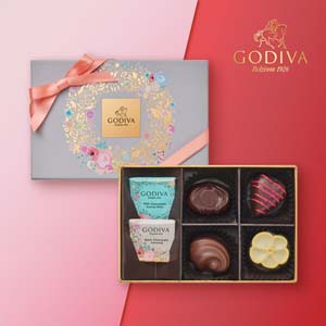 GODIVA ブーケ ド ゴディバ アソートメント（6粒入）【出産内祝い】