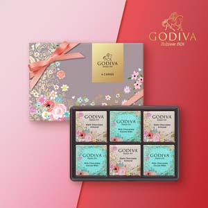 GODIVA ブーケ ド ゴディバ カレアソートメント（6枚入）【出産内祝い】