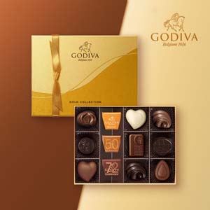 GODIVA クラシック ゴールドコレクション（12粒入）【出産内祝い用】