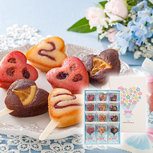 【送料無料】【ハートフルブーケ】ブーケフィナンシェ(12個入)