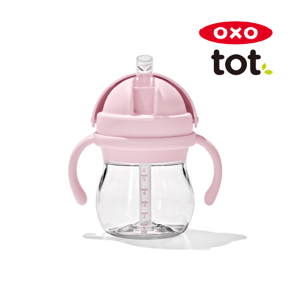 OXO Tot ハンドル付きストローカップ ブロッサム