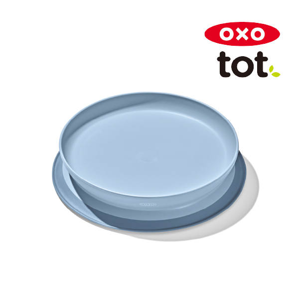 OXO Tot 吸盤付きシンプルプレート ダスク