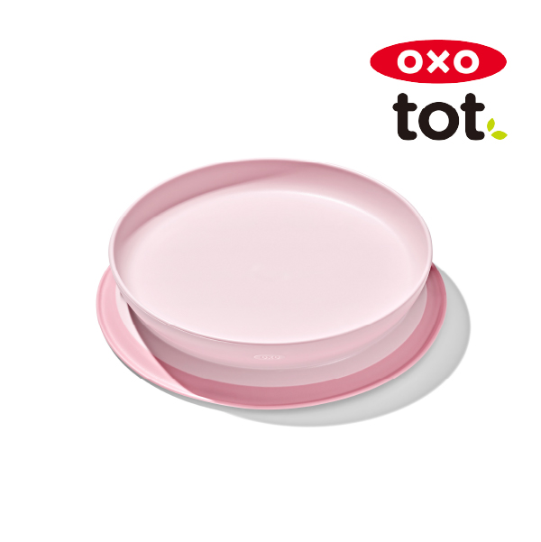 OXO Tot 吸盤付きシンプルプレート ブロッサム