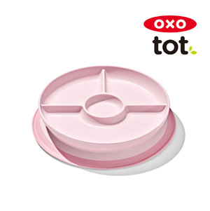 OXO Tot 吸盤付き仕切プレート ブロッサム